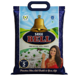 Navy Blue Box Sree Bell (Sona Raw Rice) 5kg Navy Blue Box Sree Bell (Sona Raw Rice) 5kg
